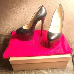 Authentic Christian Louboutin Black Stiletto